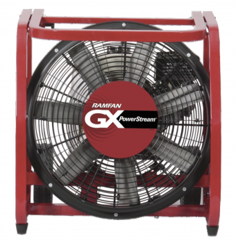 Ramfan Hochleistungslüfter GX400 Elektrolüfter Feuerwehr 38.250 m³/h Überdruck